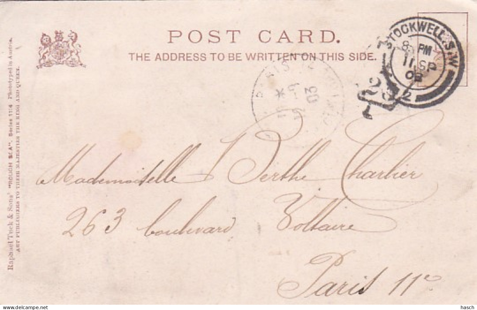 241697Bradda Head, Port Erin. (postmark 1903)(see Corners) - Insel Man