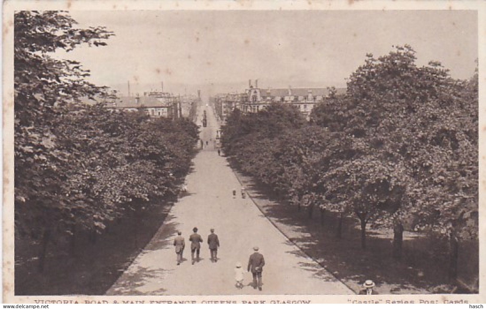 250724Glasgow, Victoria Road & Main Entrance, Queens Park (see Corners And Backside) - Lanarkshire / Glasgow