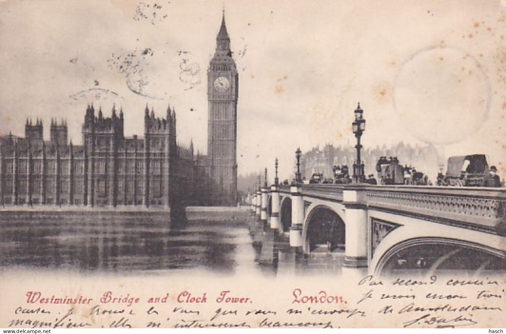 2416123London, Westminster Bridge And Clock Tower 1904 - Westminster Abbey