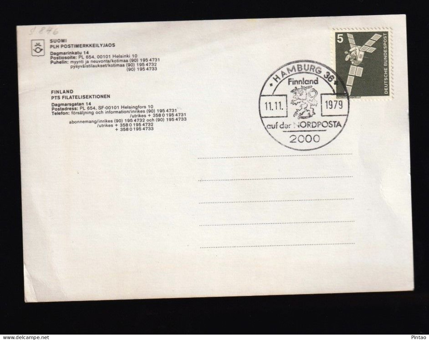 PCN1186- ALEMANHA 1979- NÃO CIRCULADO C SELO (CTO)_ FILATELIA - Postcards - Used
