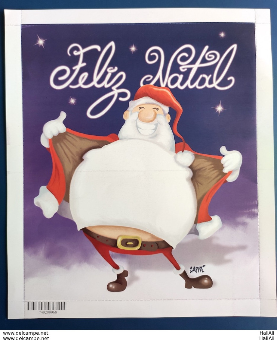 Cod 159 Brazil Aerogram Christmas Santa Claus 2013 - Entiers Postaux