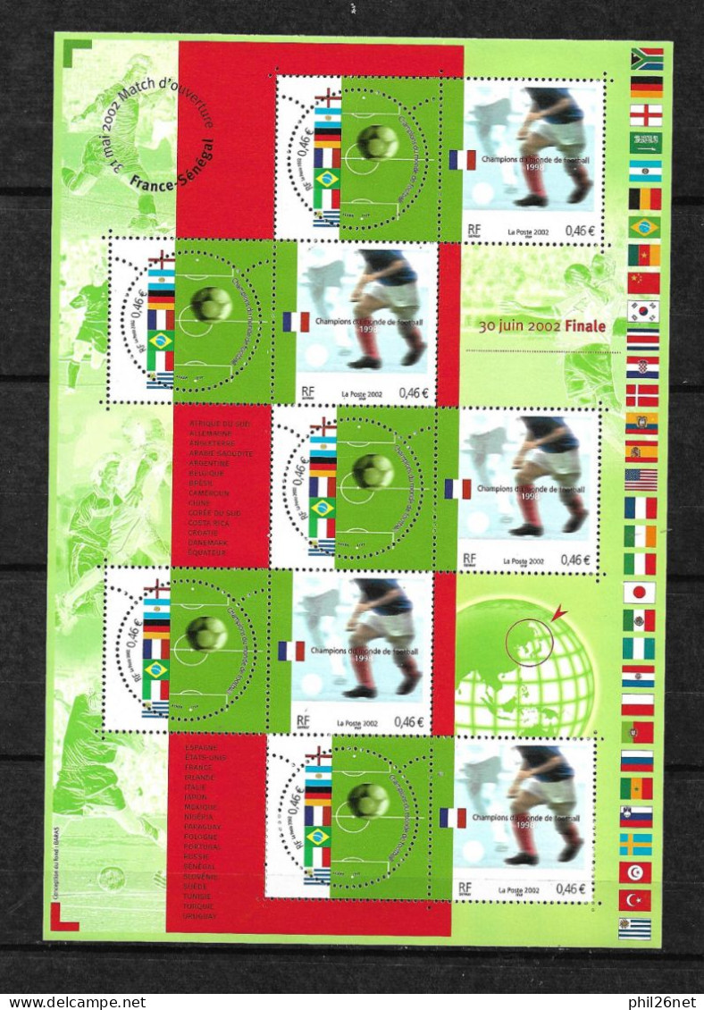 France Bloc N°49 Coupe Du Monde Football 2002  Neuf * * TB Jamais Plié Voir Scan Soldé Au Prix De La Poste En  2002 ! ! - 2002 – Corea Del Sud / Giappone