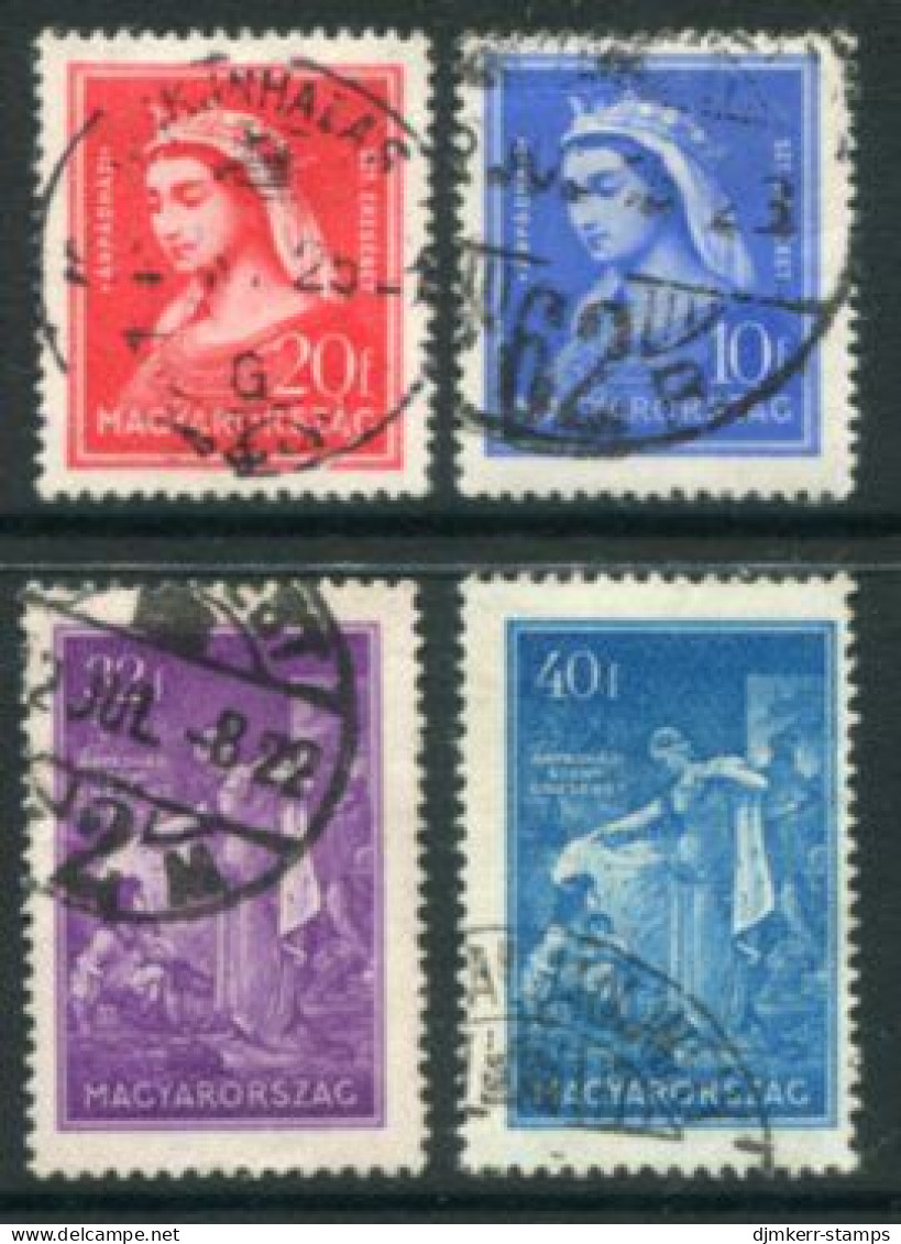 HUNGARY 1932 St.Elizabeth 700th Anniversary Used.  Michel 480-83 - Used Stamps