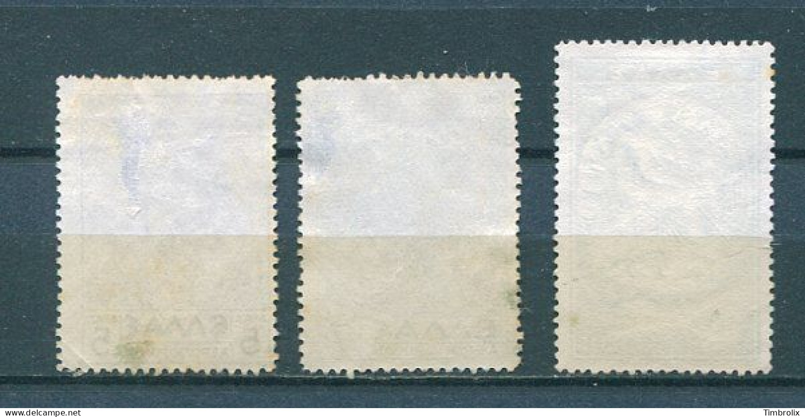 GRECE - Posta Aérienne, # PA24/PA25 Et PA67 Oblitérés. Dents Courtes Sur PA24/PA25 - Used Stamps