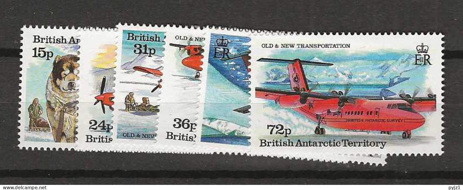 1994 MNH British Antactic Territory, Mi 225-30 Postfris** - Unused Stamps