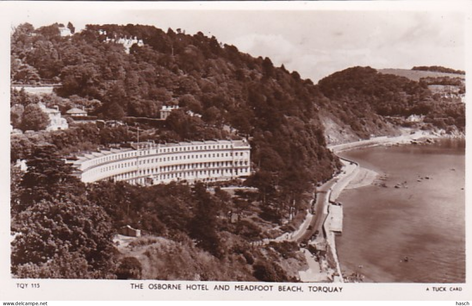 251166The Osborne Hotel And Meadfoot Beach, Torquay. - Torquay