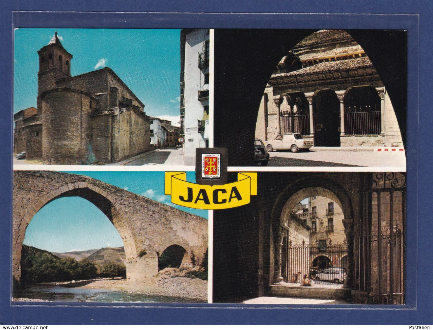 ESPAGNE - JACA (Huesca) N.º 4826 - PIRINEO ARAGONES - Perla Del Prineo. Monasterio Benedictino, Catedral, Puente - Huesca
