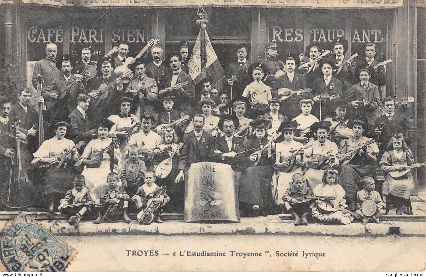 CPA 10 TROYES / L'ESTUDIANTINE TROYENNE / SOCIETE LYRIQUE - Troyes