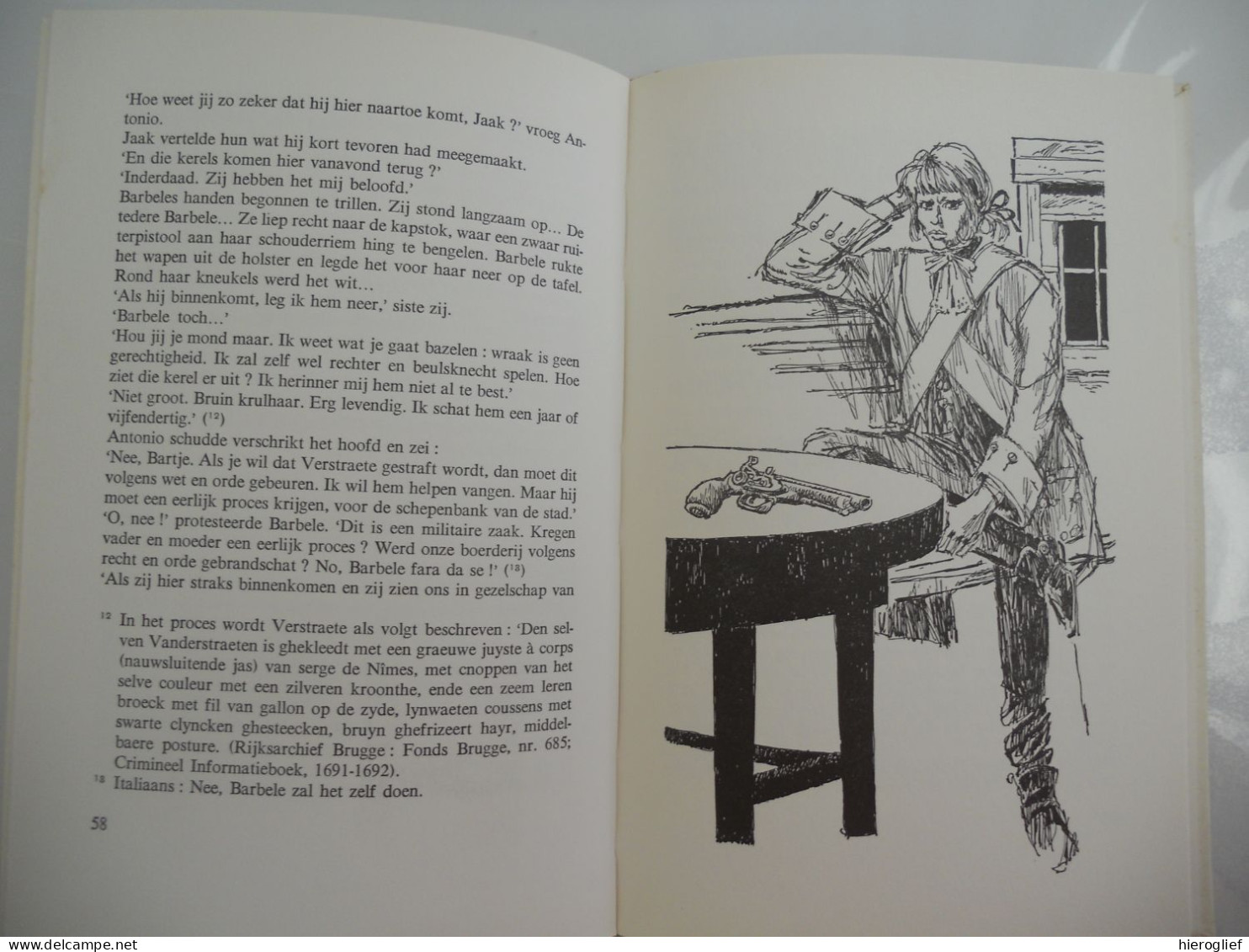 BARBELE Slaet Den Trommele - Johan Ballegeer Illustraties Stef Van Stiphout 1971 Lissewege Brugge - Jugend