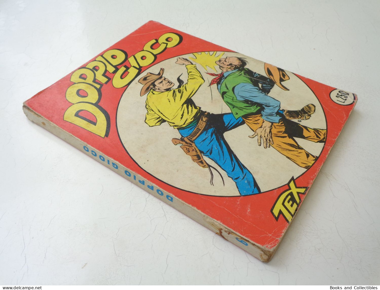 TEX GIGANTE N. 6 - DOPPIO GIOCO - Edizioni Araldo, Agosto 1964 - Lire 250 - Tex