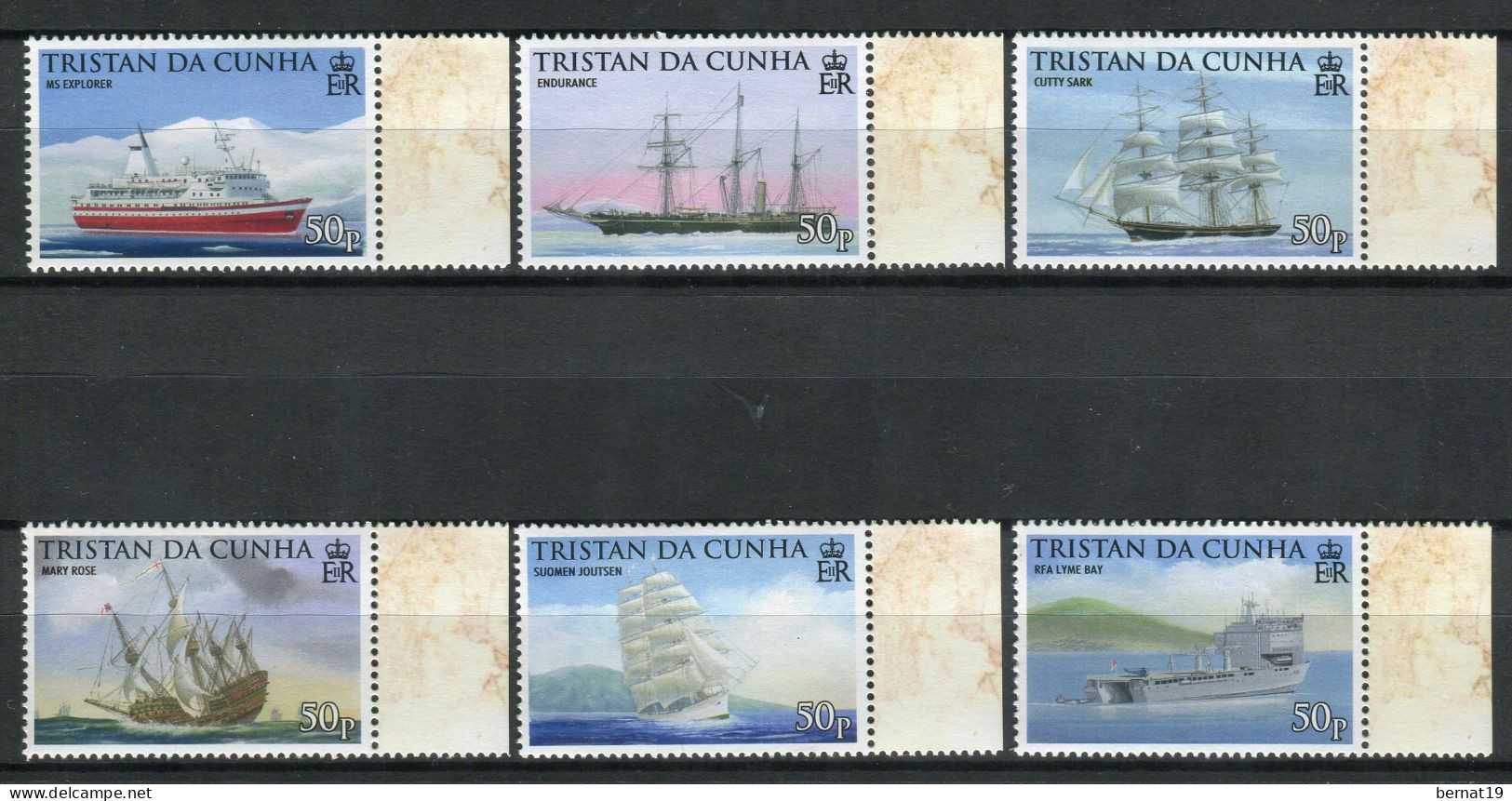 Tristan Da Cunha 2009. Yvert 909-14 ** MNH. - Tristan Da Cunha