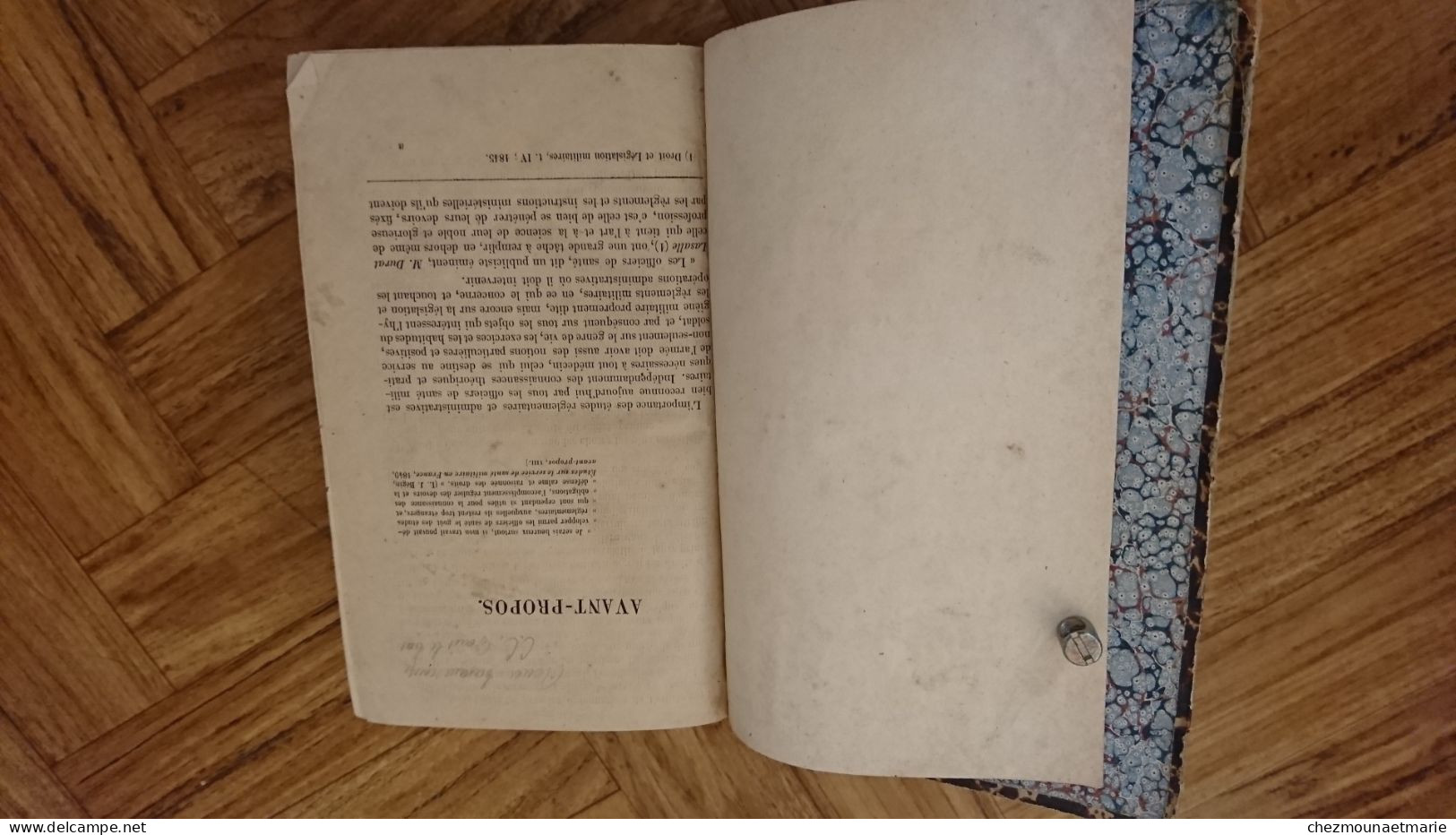 1862 LIVRE CODE DE MEDECINE MILITAIRE - DIDIOT 992 PAGES