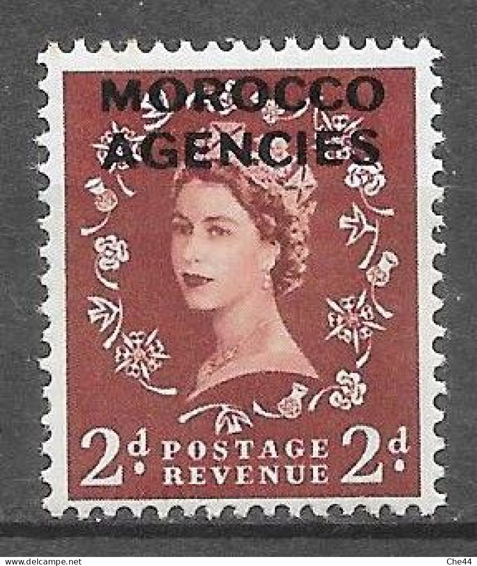 Bureaux Anglais : Tous Les Bureaux : Elisabeth II: N°66 Chez YT. - Morocco Agencies / Tangier (...-1958)