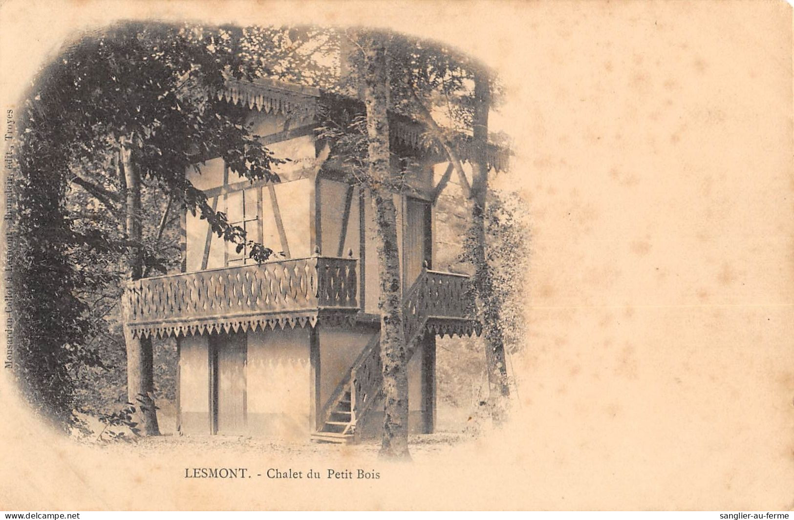 CPA 10 LESMONT / CHALET DU PETIT BOIS - Autres & Non Classés