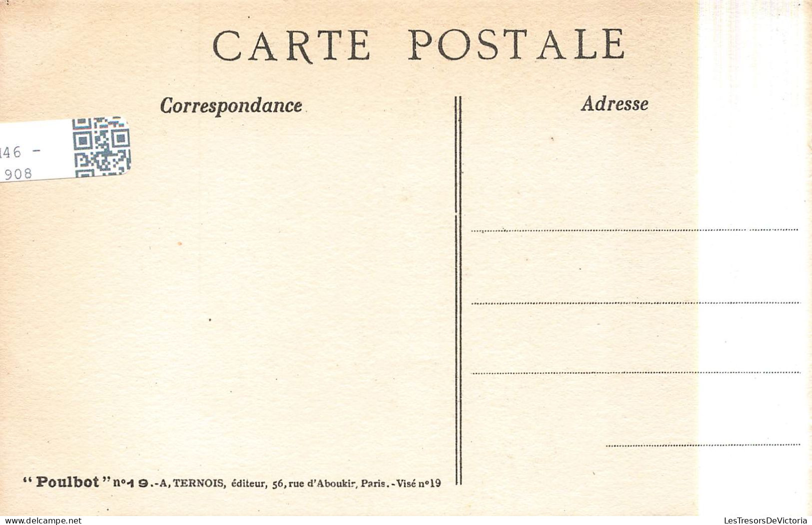 ILLUSTRATEURS & PHOTOGRAPHES - Ton Seau ! C'est Ton Seau ? Veux-tu Ma Main Sur La Gueule ? - Carte Postale Ancienne - Poulbot, F.