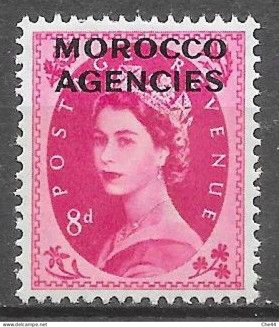 Bureaux Anglais : Tous Les Bureaux : Elisabeth II : N°69 Chez YT. - Bureaux Au Maroc / Tanger (...-1958)