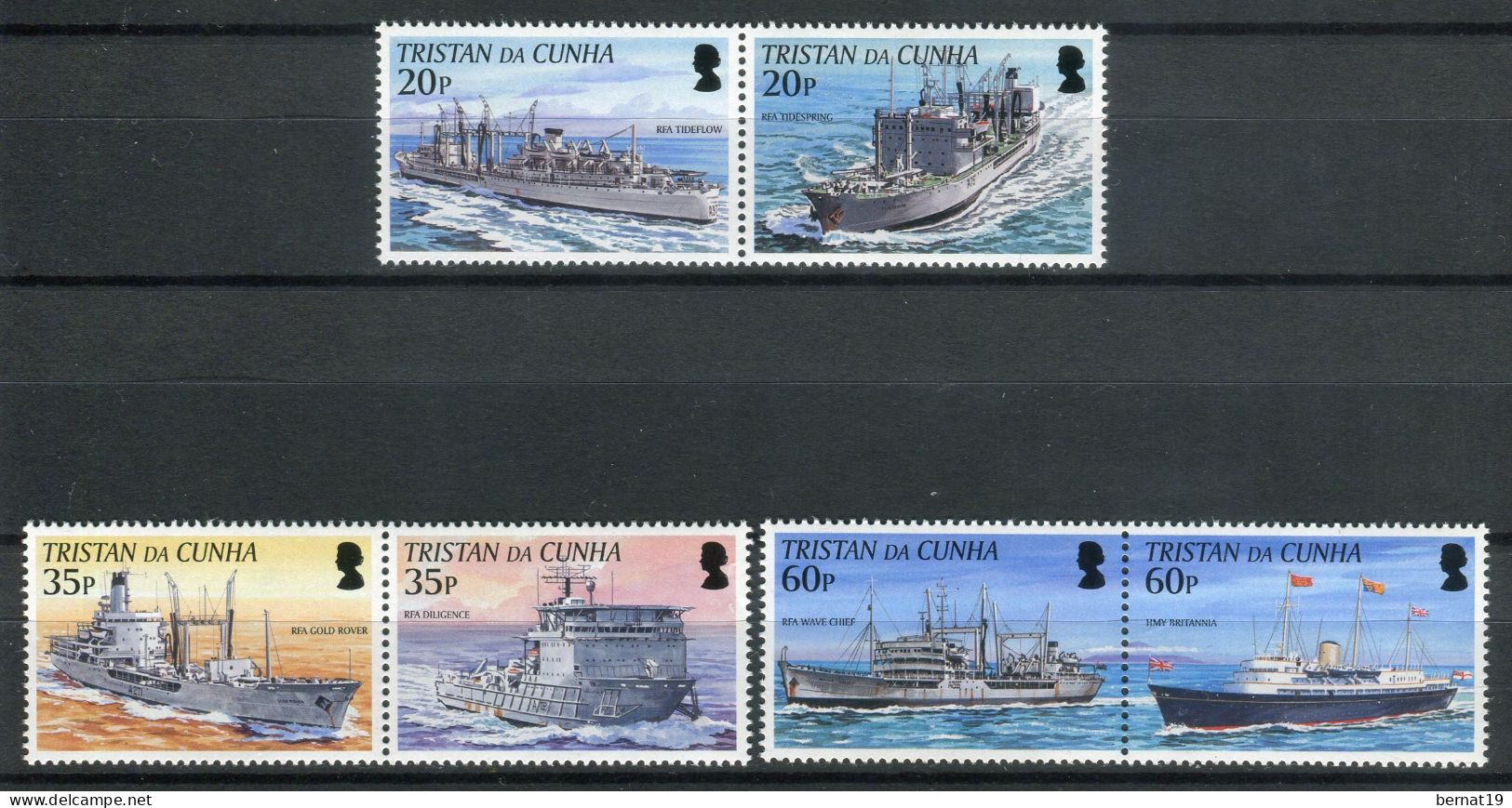 Tristan Da Cunha 2003. Yvert 745-50 ** MNH. - Tristan Da Cunha