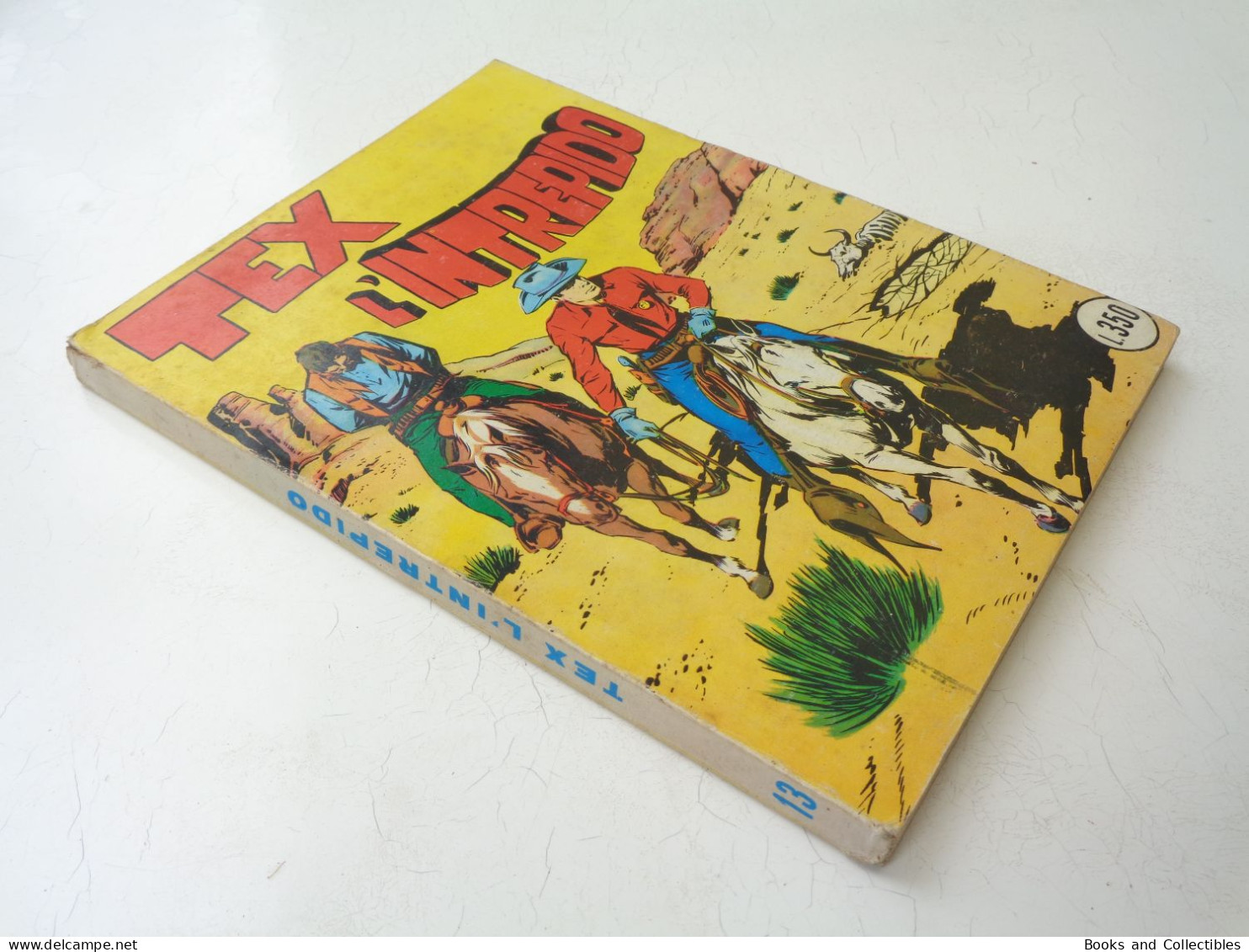 TEX GIGANTE N. 13 - TEX L'INTREPIDO - Edizioni Araldo, Marzo 1965 - Lire 350 - Tex