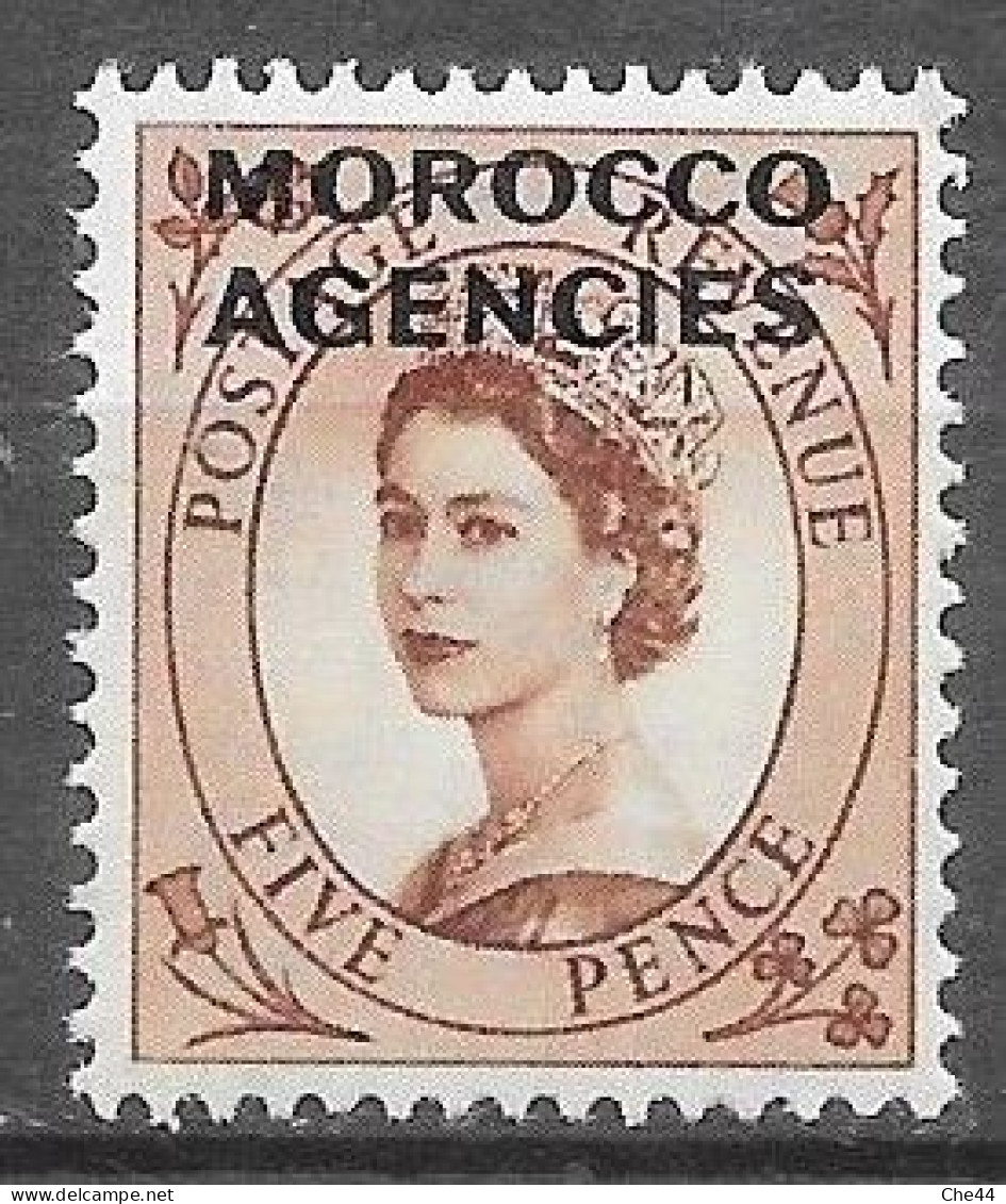 Bureaux Anglais : Tous Les Bureaux : Elisabeth II : N°68 Chez YT. - Morocco Agencies / Tangier (...-1958)