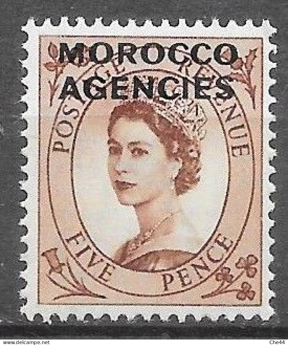 Bureaux Anglais : Tous Les Bureaux : Elisabeth II : N°68 Chez YT. - Oficinas En  Marruecos / Tanger : (...-1958