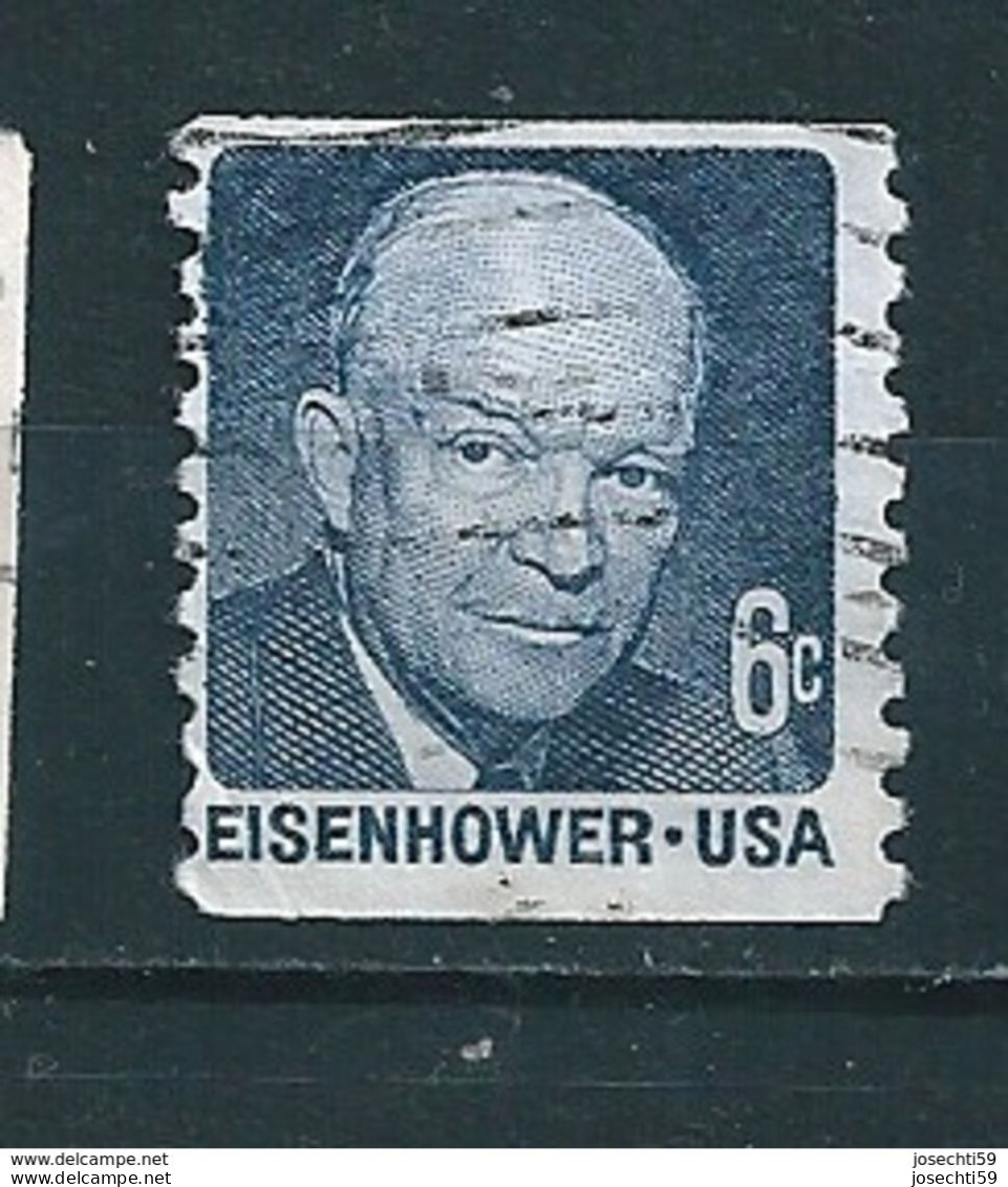N° 897 Eisenhower, Dwight David   Timbre   USA Oblitéré  Etats Unis D'Amérique (1970 ) Oblitéré - Oblitérés