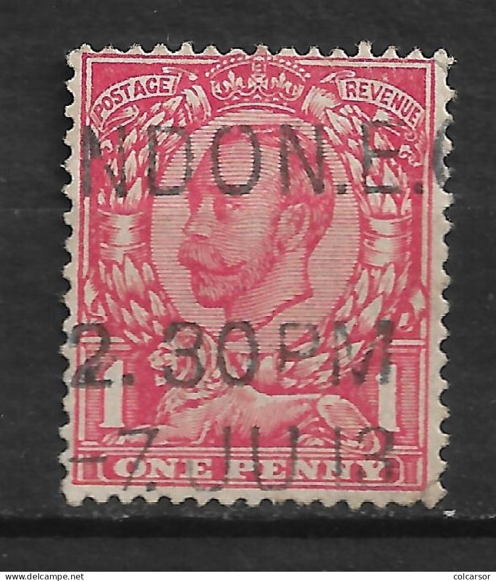 GRANDE  BRETAGNE " N°   129  130   " GEORGE V " - Used Stamps