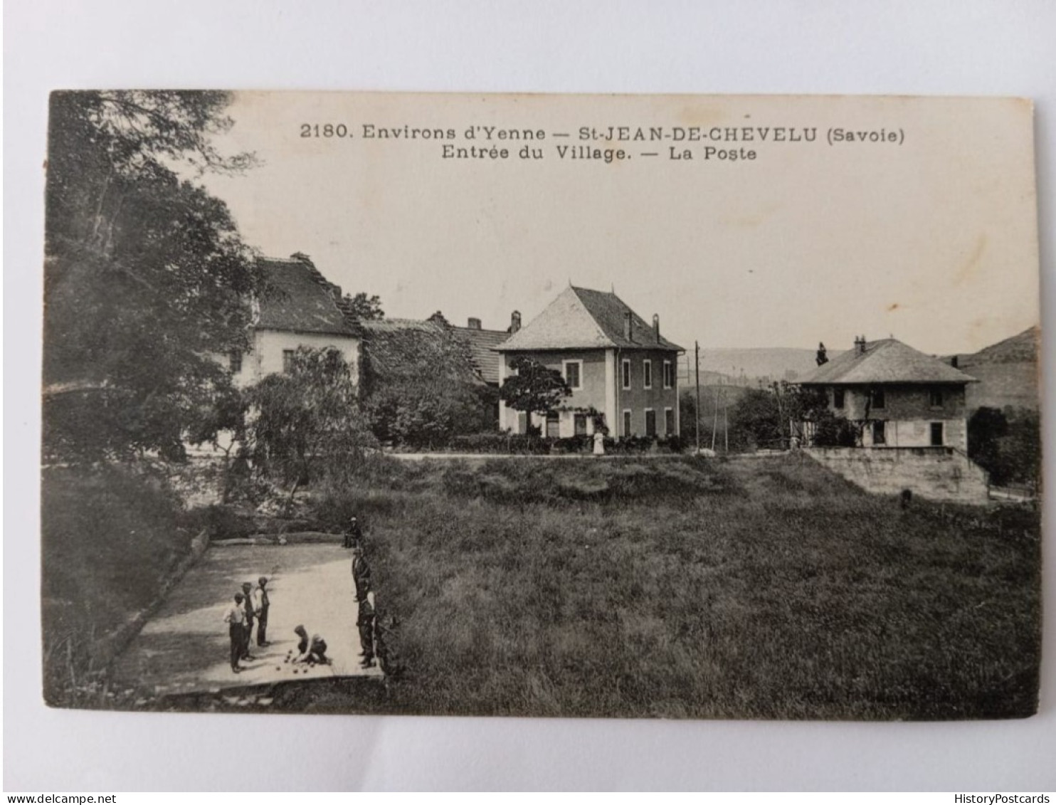 St. Jean-de- Chevelu (Savoie), Entrée Du Village, La Poste, 1915 - Saint Jean De Maurienne