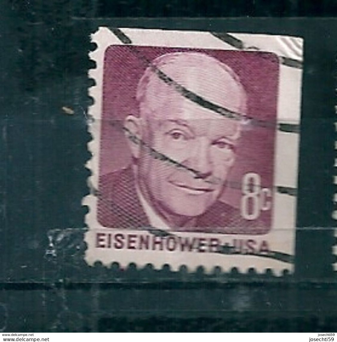 N°922 Dwight D. Eisenhower 8 Ct  USA Oblitéré 1971 Stamp Etats Unis D'Amérique Timbre USA - Usati