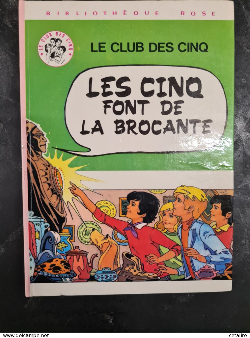 Les Cinq Font De La Brocante Enid Blyton    +++TRES BON ETAT+++ - Bibliotheque Rose