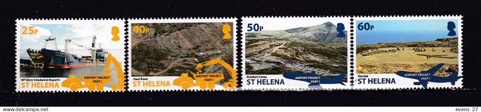ST HELENA ISLAND-2014-AIRPORT PROJECT-MNH - Saint Helena Island