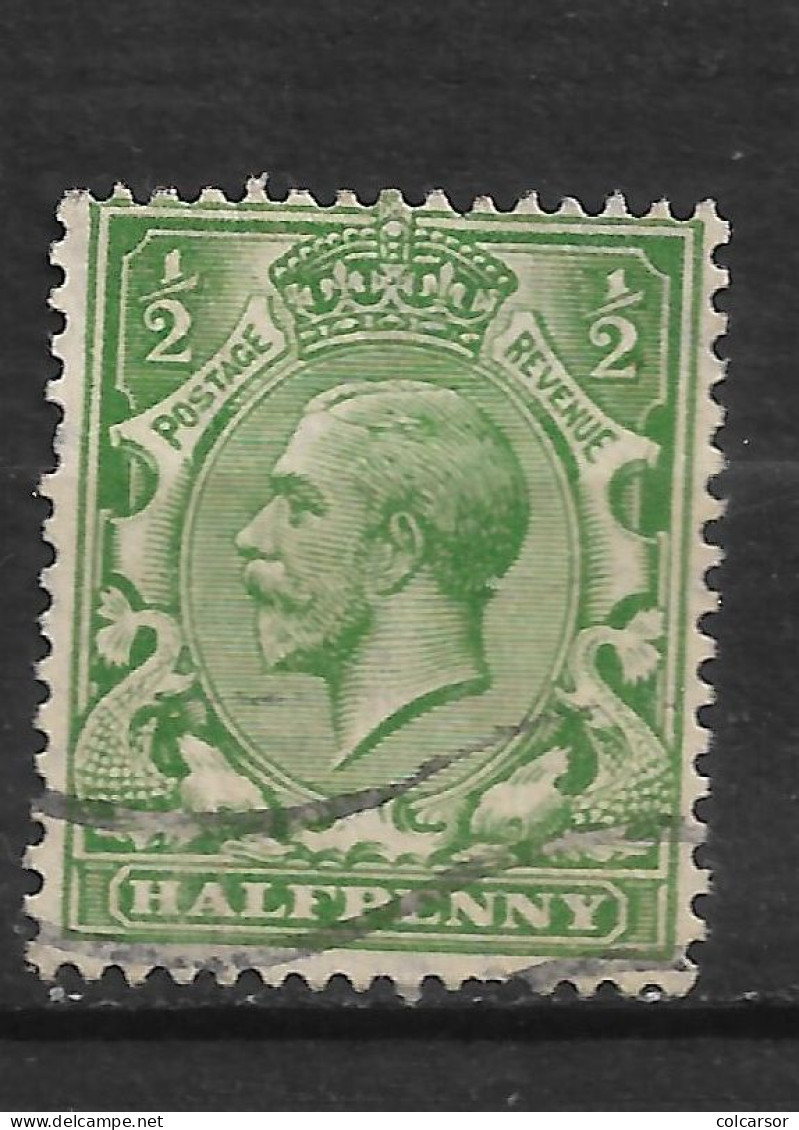 GRANDE  BRETAGNE " N°   139  " GEORGE V " - Used Stamps