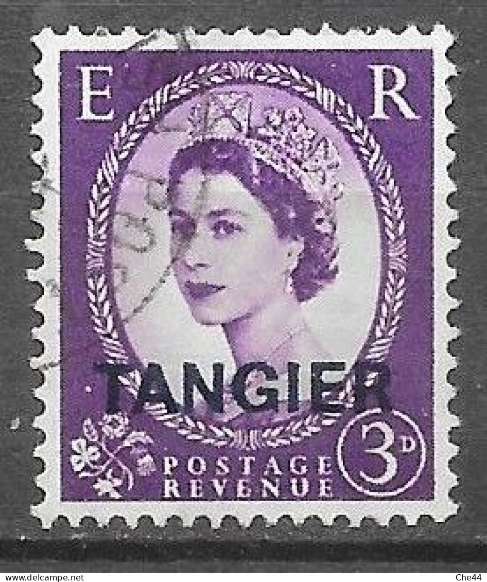Bureaux Anglais : Tanger : Elisabeth II : N°61 Chez YT. - Oficinas En  Marruecos / Tanger : (...-1958