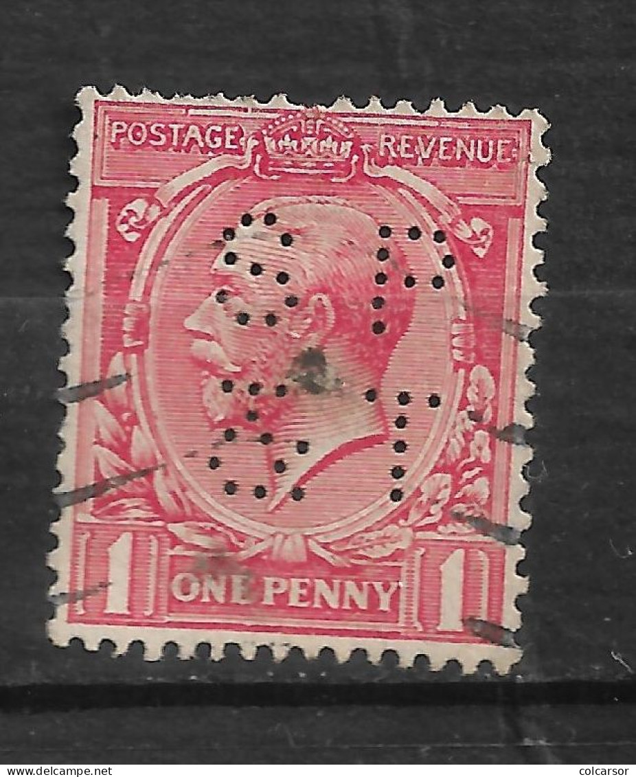 GRANDE  BRETAGNE " N°   140  " GEORGE V " - Used Stamps