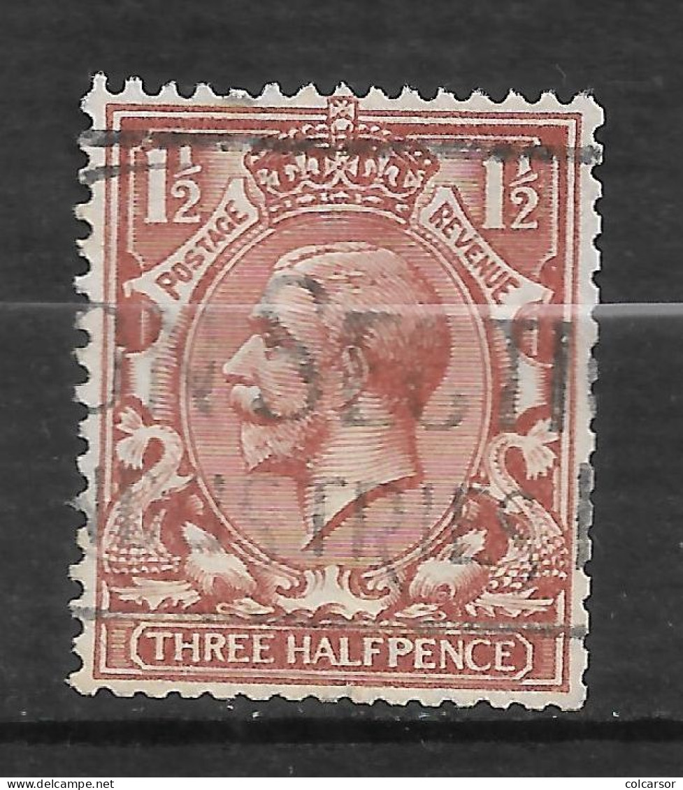 GRANDE  BRETAGNE " N°   141  " GEORGE V " - Used Stamps