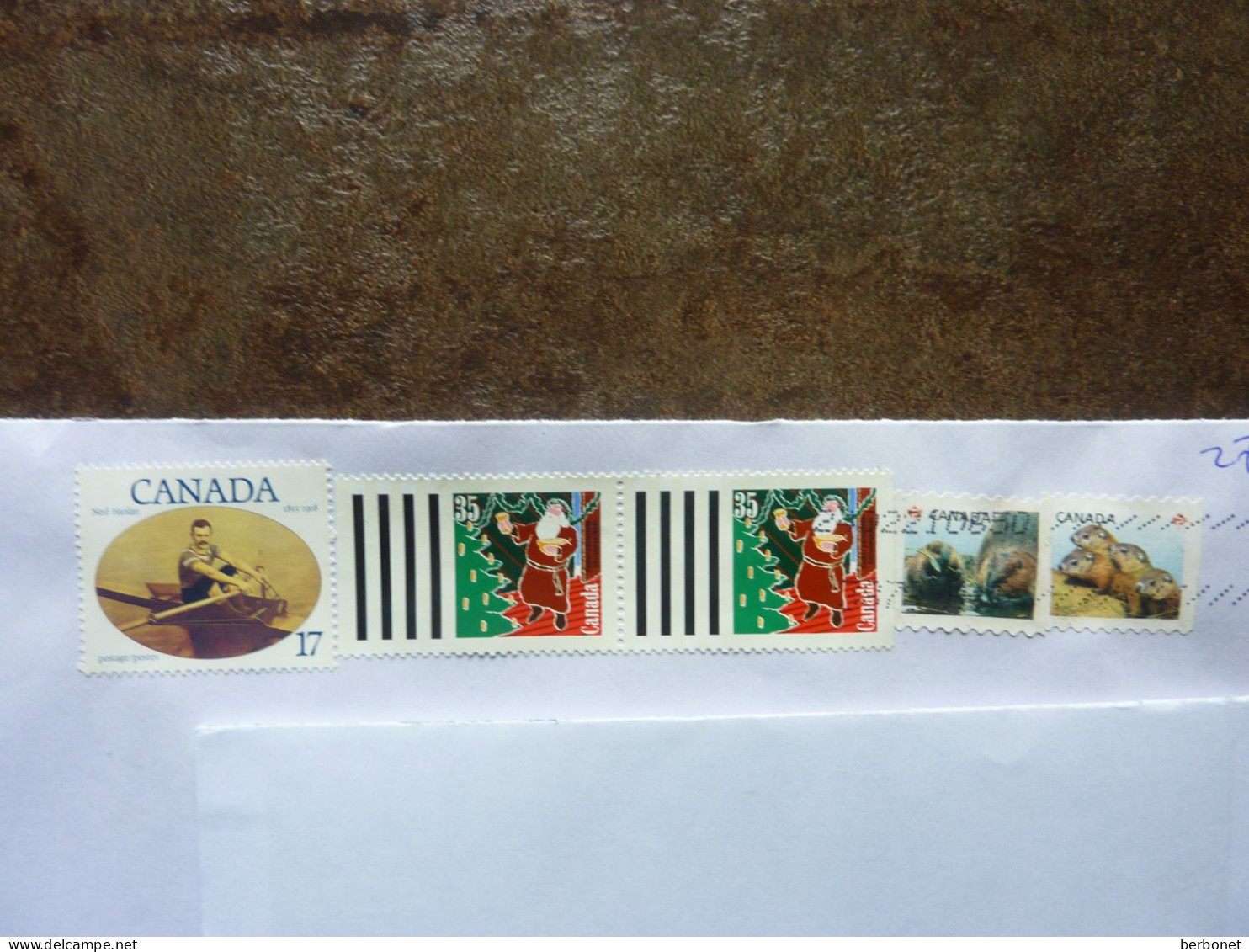 2024  5 Stamps Used On A Letter - Oblitérés