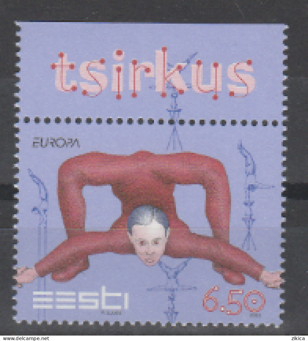 Estonia - 2002 EUROPA Stamps - The Circus. MNH** - Estland