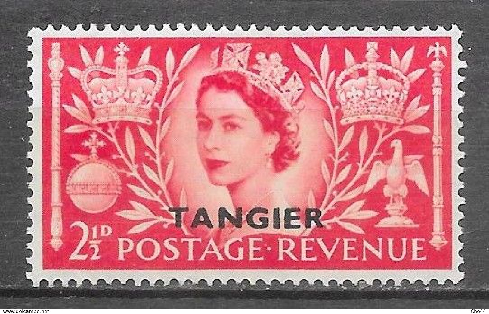 Bureaux Anglais : Tanger : Elisabeth II : N°70 Chez YT. - Postämter In Marokko/Tanger (...-1958)