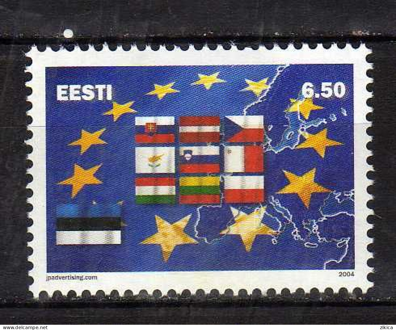 Estonia - 2004 Flags Of The New Members Of The United Europa. MNH** - Estland