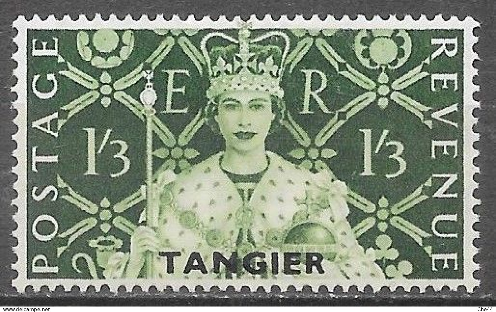 Bureaux Anglais : Tanger : Elisabeth II : N°72 Chez YT. - Postämter In Marokko/Tanger (...-1958)