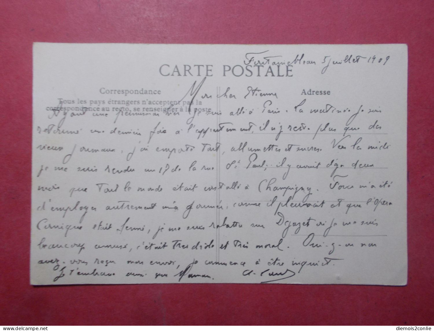 Carte Postale - Funérailles De M.Chauchard - Loubet Et Jousselin Derrière Le Corbillard (B109) - Funerali