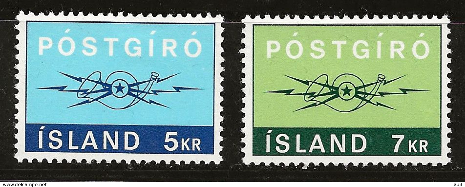 Islande 1971 N° Y&T : 406 Et 407 * - Ongebruikt