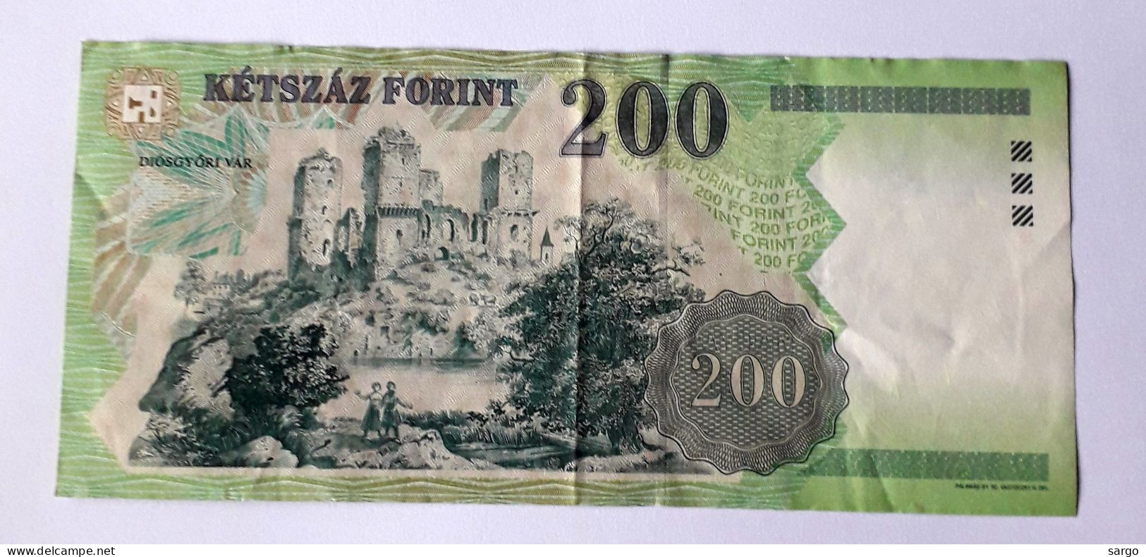 HUNGARY - 200 FORINT - 2002 - P 187b - CIRC - BANKNOTES - PAPER MONEY - CARTAMONETA - - Ungarn