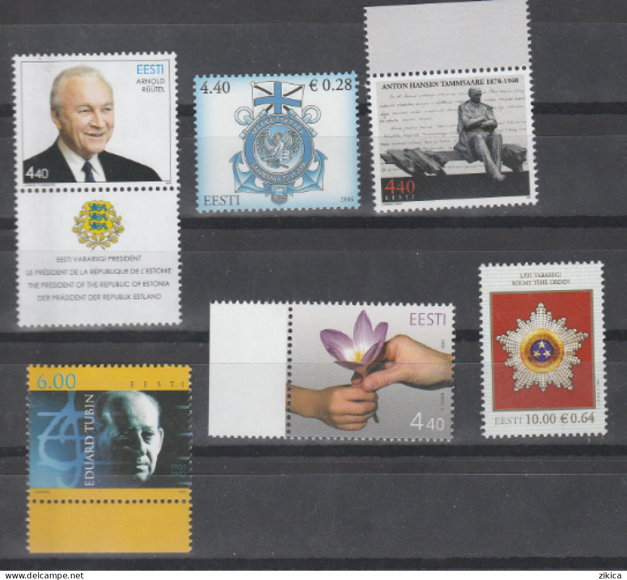 Estonia - Lot 6 Stamps. MNH** - Estland