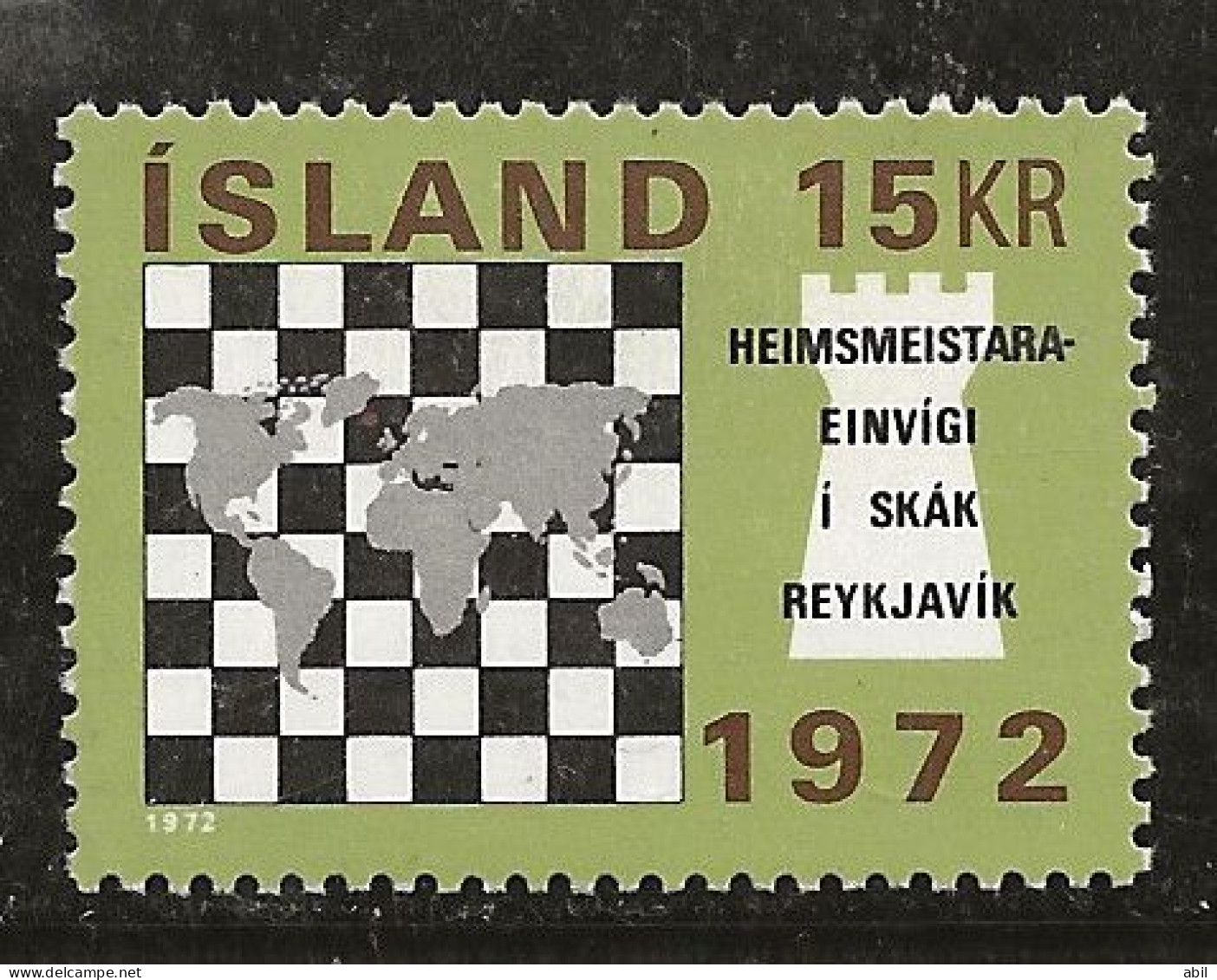 Islande 1972 N° Y&T : 417 * - Neufs