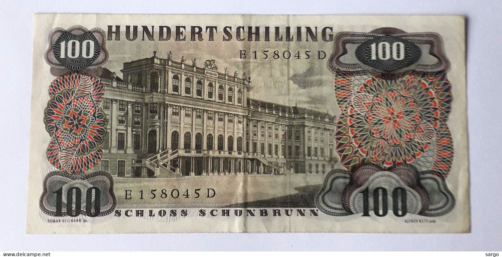 AUSTRIA - 100 SHILLING - 1960 - P 138 - CIRC - BANKNOTES - PAPER MONEY - CARTAMONETA - - Austria