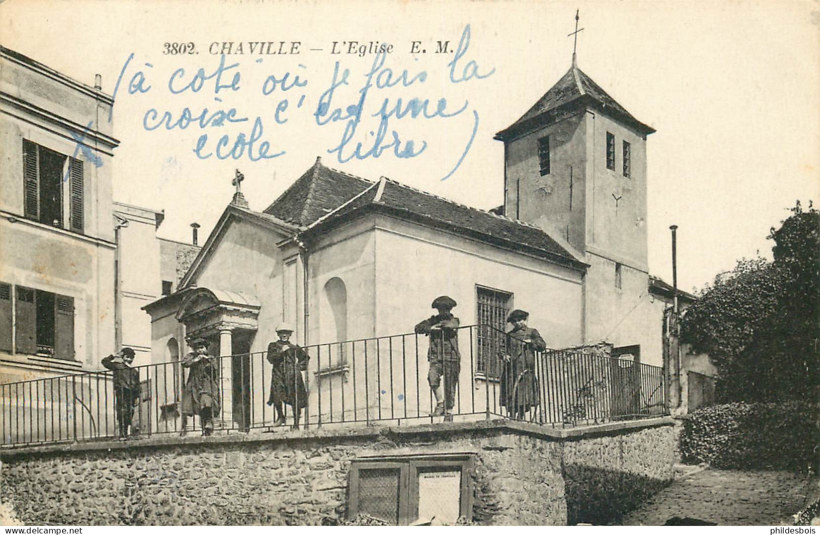 HAUTS DE SEINE  CHAVILLE  L'église - Chaville