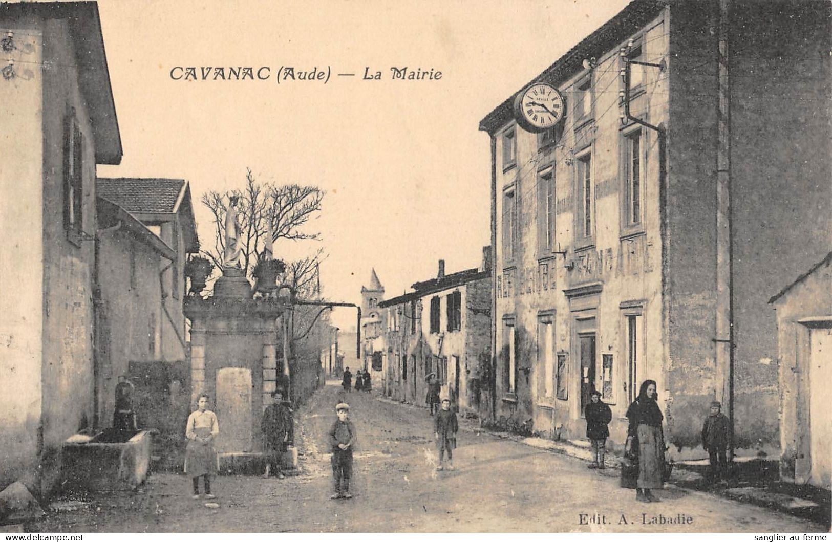 CPA 11 CAVANAC / LA MAIRIE - Sonstige & Ohne Zuordnung