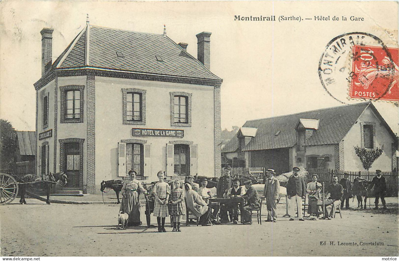 MONTMIRAIL - Hôtel De La Gare. - Montmirail