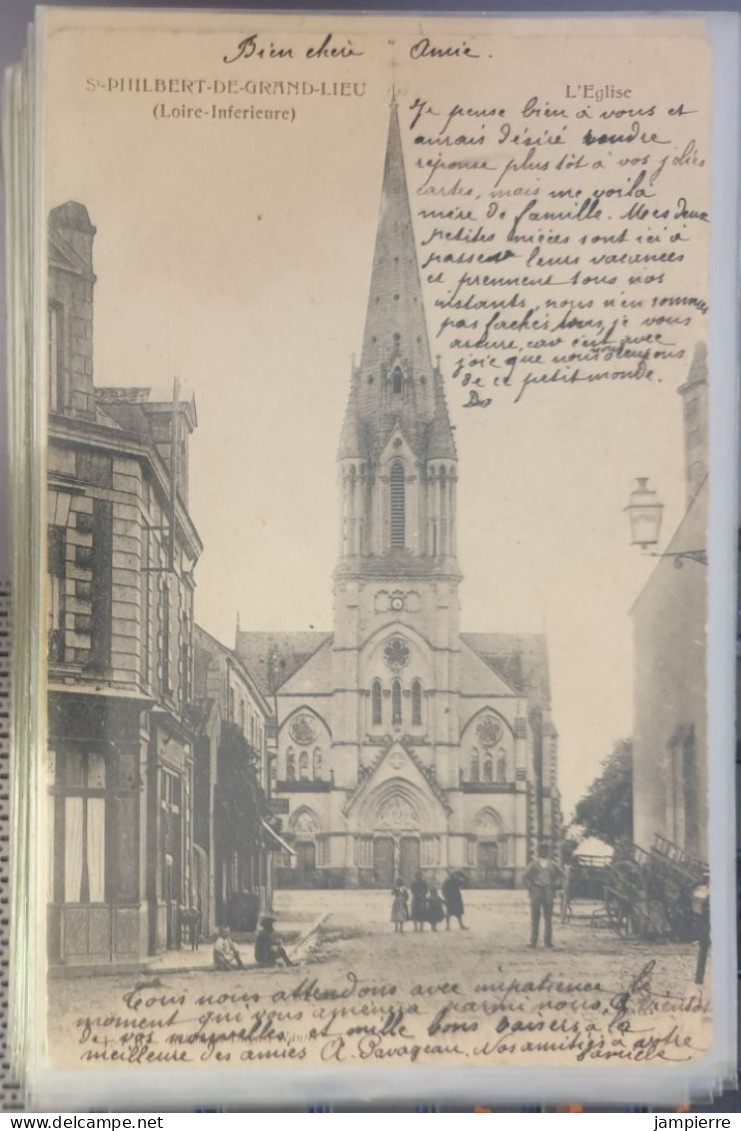 St-Philbert-de-Grand-Lieu (Loire-Inférieure) L'Eglise - Saint-Philbert-de-Grand-Lieu