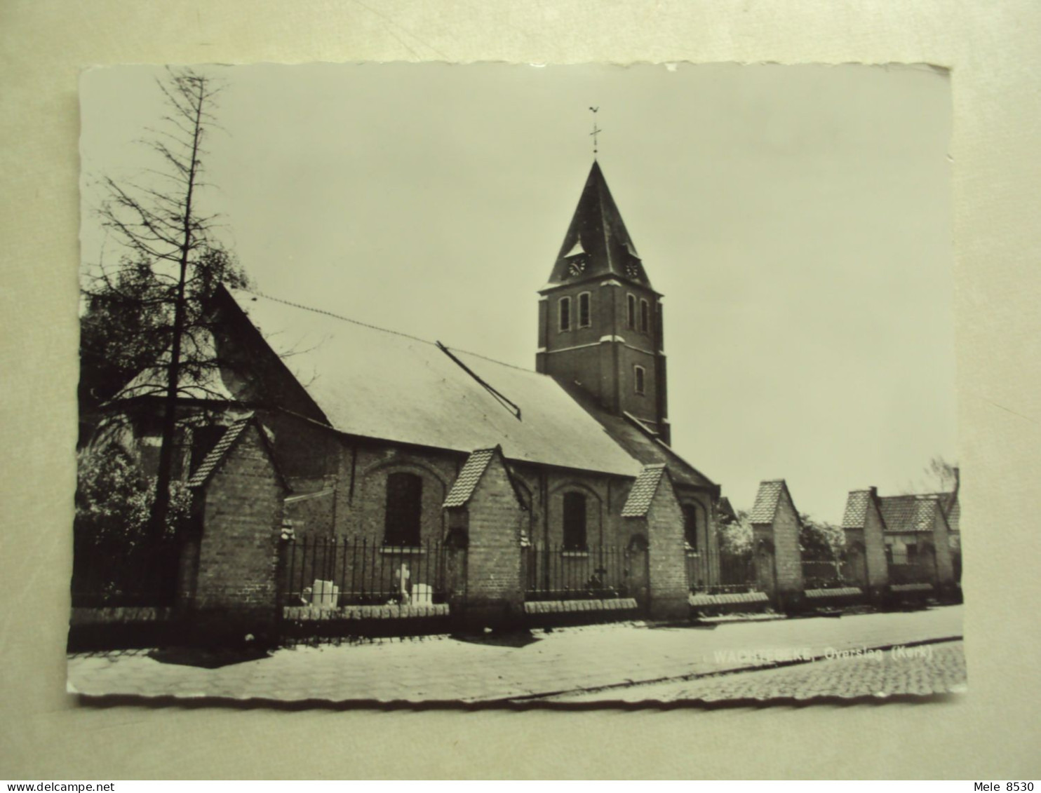 51101 - WACHTEBEKE - OVERSLAG - KERK - ZIE 2 FOTO'S - Wachtebeke